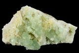 Fluorite with Manganese Inclusions on Quartz - Arizona #133667-1